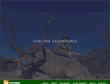 Tablet Screenshot of journeyhunts.com